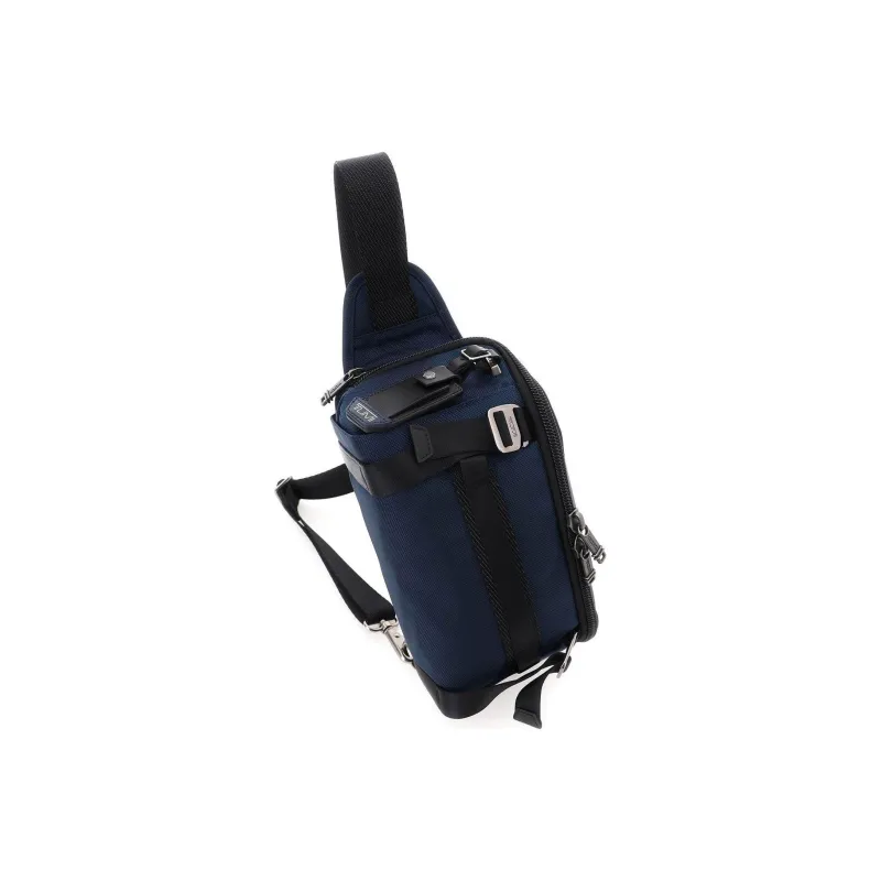 TUMI Alpha Bravo Ballistic Nylon Sling Bag, Shoulder Bag, Crossbody Bag Men's Blue-3