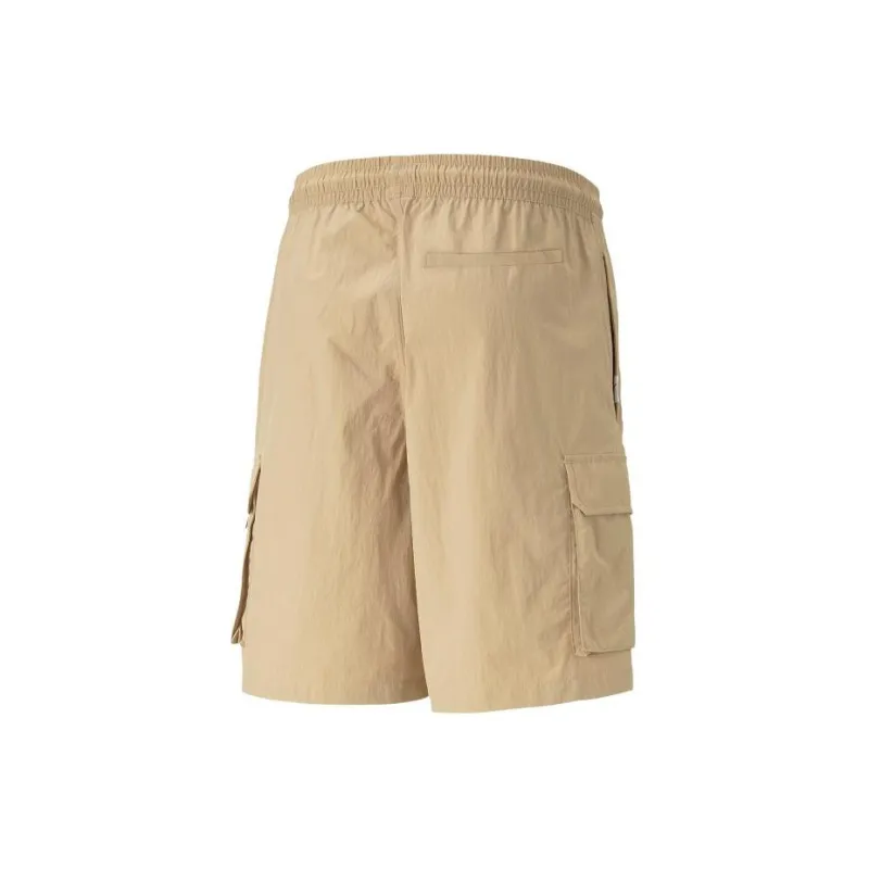 PUMA Mmq Series Sports Shorts Unisex Desert Yellow-1