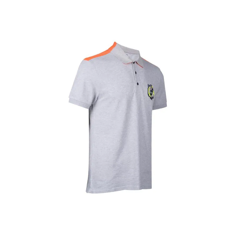 VERSACE Polo Shirts Men Gray-4