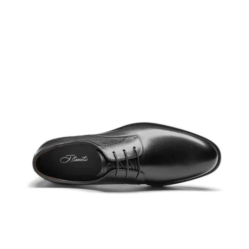 J.BENATO Derby Shoes Dress Shoes Men's Black-3