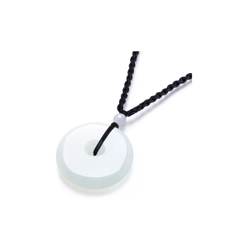 ZHOU LIU FU Pendants White Jade Unisex-8