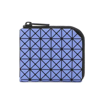 ISSEY MIYAKE Clam Wallet Zip Closure Design Wallet Unisex Lavender
