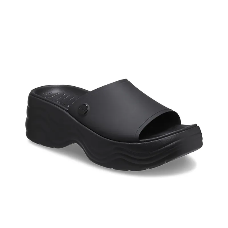 Crocs Skyline Slide Sandals 'Black' Women's-2