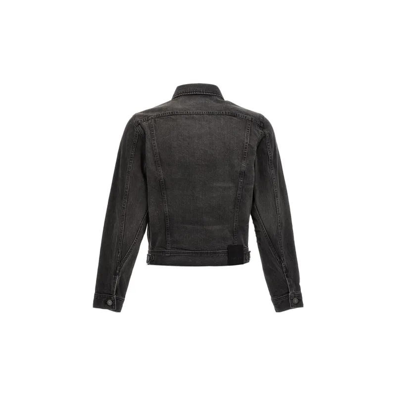TOM FORD Denim Jackets Men Black-1