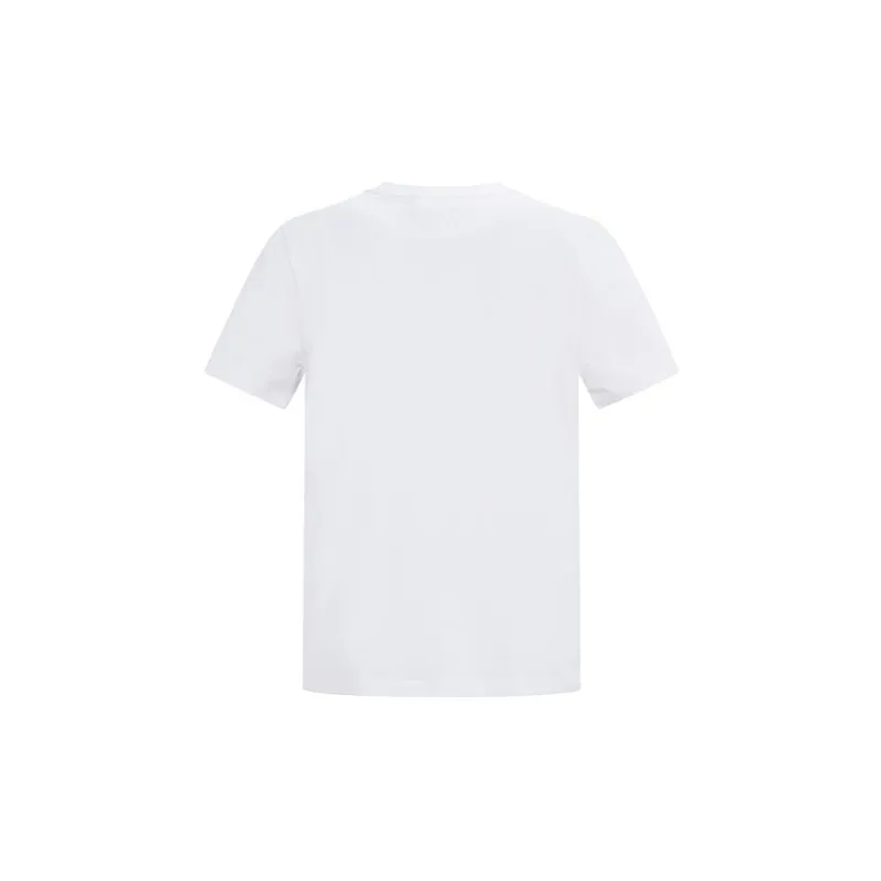 RARE Crew Neck Short Sleeved T Shirts Men's White-1
