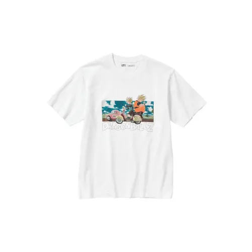 Dragon Ball UNIQLO X Dragon Ball Co-branded SS23 T-Shirts Unisex White