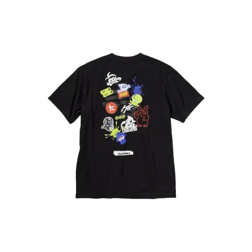 UNIQLO X Jet Warrior 3 Co-branded SS23 T-Shirts Unisex Black