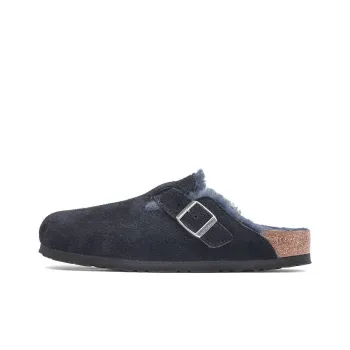Birkenstock Boston Shearling Suede Midnight