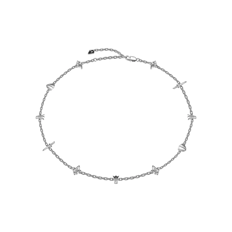 APORRO Necklaces Unisex Silver-0
