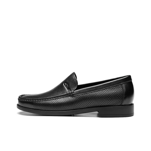 J.BENATO Dress Shoes Men Low-Top Black