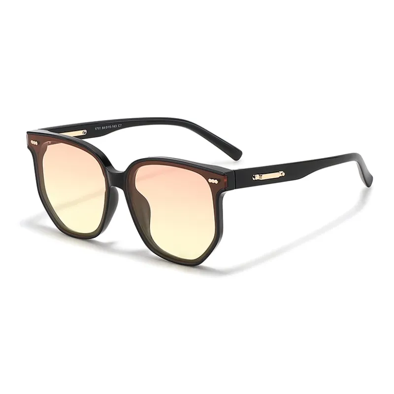 Sagawa TR/Memory Plastic Irregular Shape Sunglasses Unisex-5