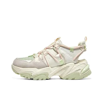 Skechers D'lites Sandal 'White Grey Green' Women's