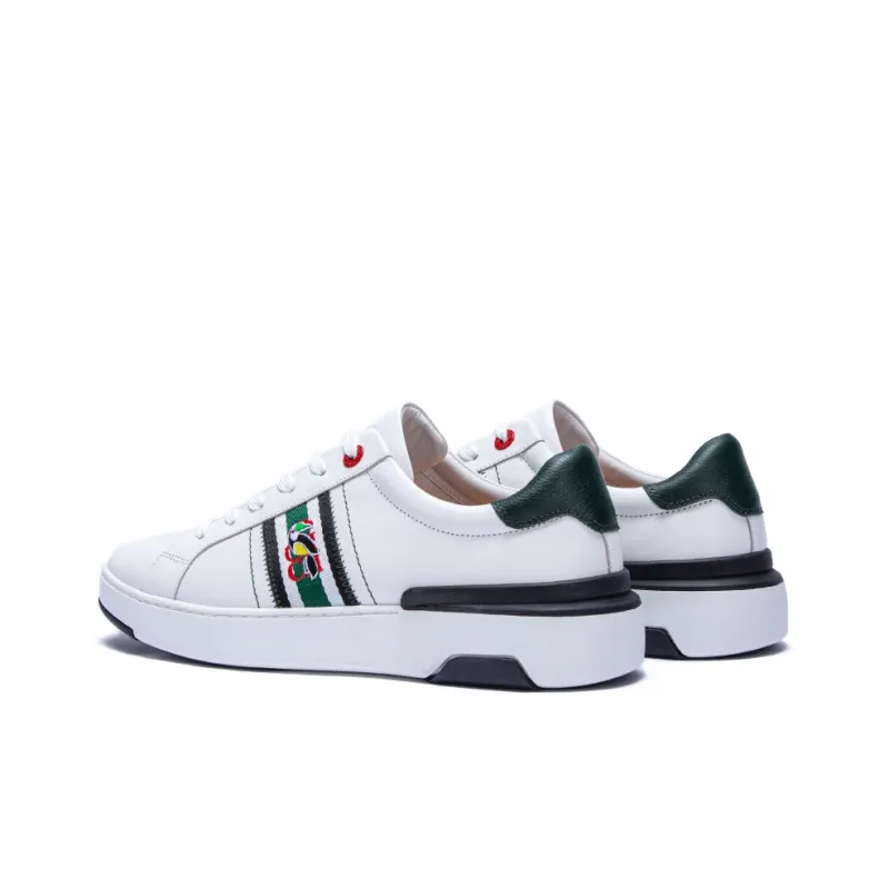 CHCH Casual Shoes Men Low Top White-3