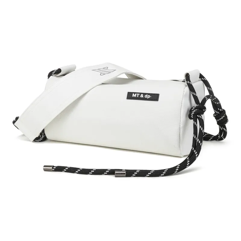 NOMK PU Toast Bag Workwear Bag Messenger Bag Backpack Crossbody Bag Small Size Unisex Multicolor-1