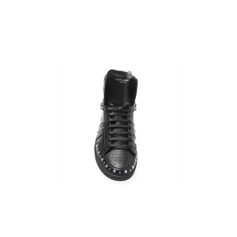 SAINT LAURENT Stylish Skateboarding Shoes Men's Black-3
