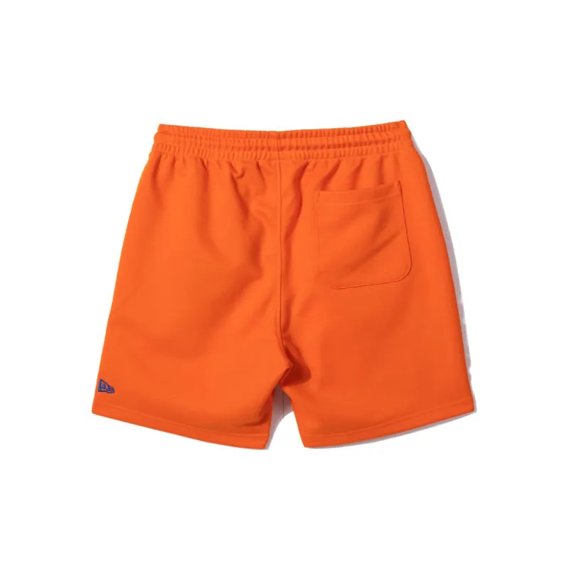 New Era Casual Shorts Men Orange Red-1