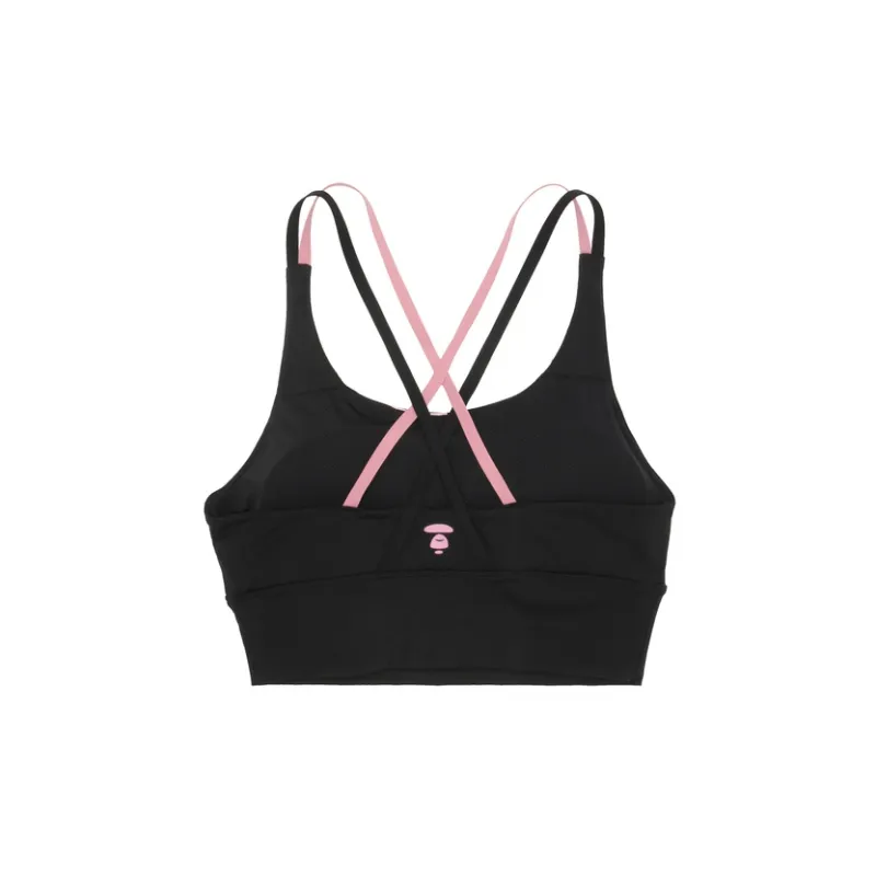 Aape Sleeveless Sports Shirts Women's Black BKX-1