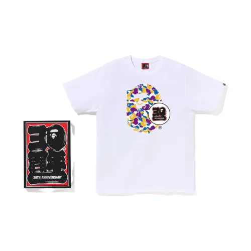 BAPE Store Los Angeles Bape 30th Anniversary Ape Head Tee Set 