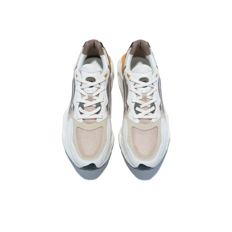 LI NING 1990 Lava Low Top Sports Casual Shoes Men's White Umber-2