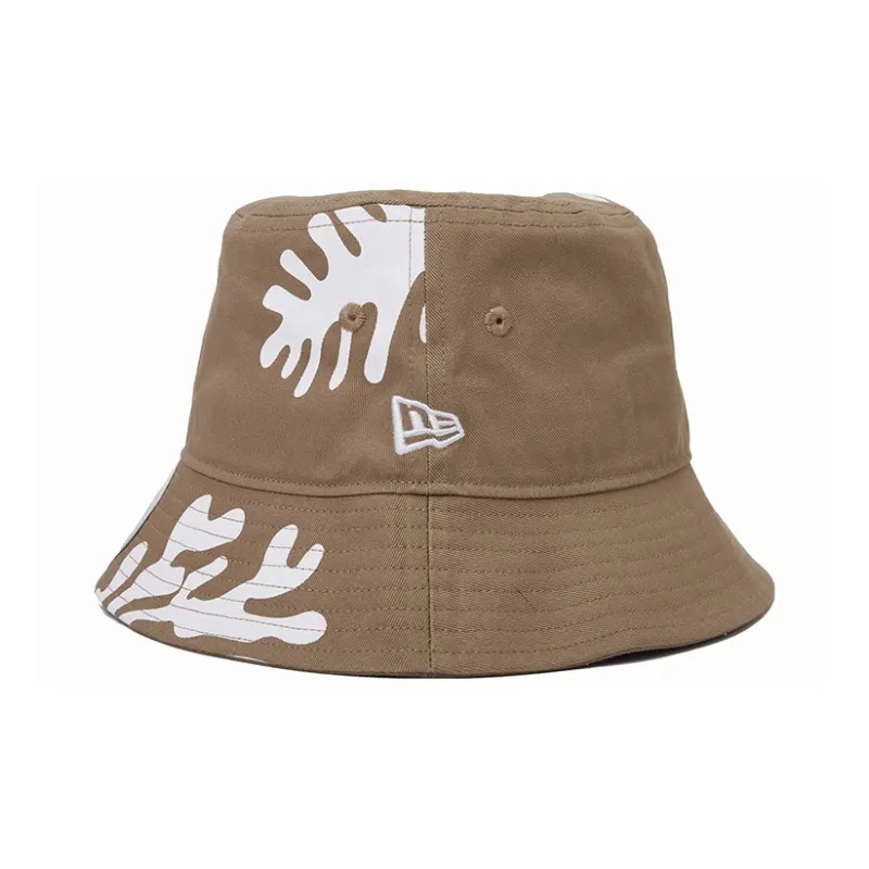 New Era Bucket Hats Unisex Khaki-2