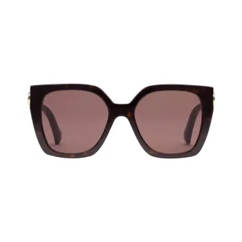 GUCCI Web detail Square frame Sunglasses