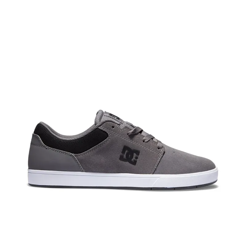 DC Shoes Crisis 2 Anti Slip Wear Resistant Low Top Skateboard Shoes Men's Gray-1
