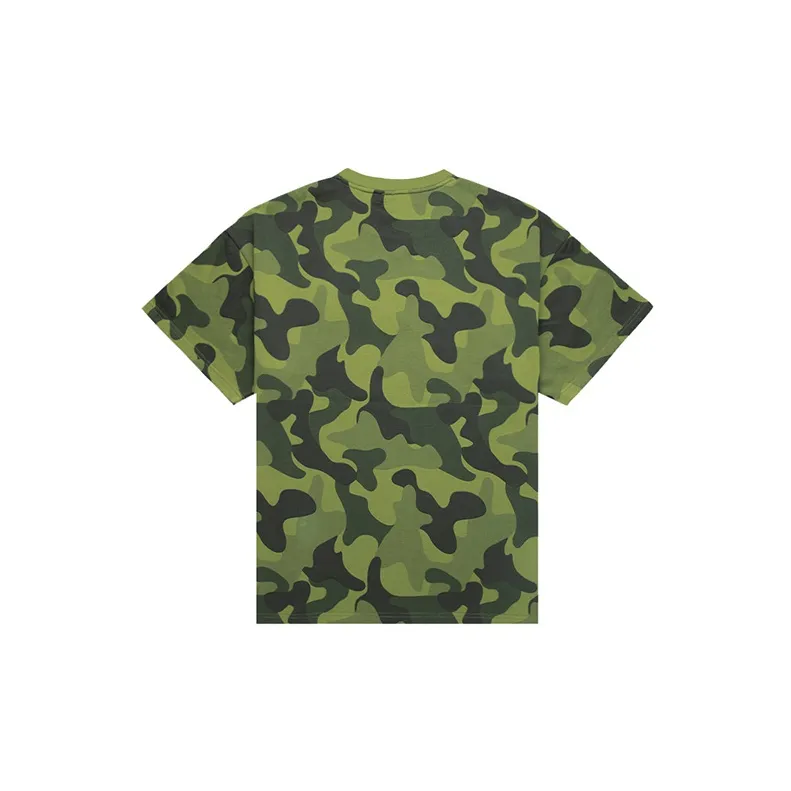 ED HARDY X T Shirts Unisex Army Green-1