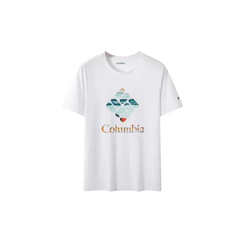 Columbia T-Shirts Men White