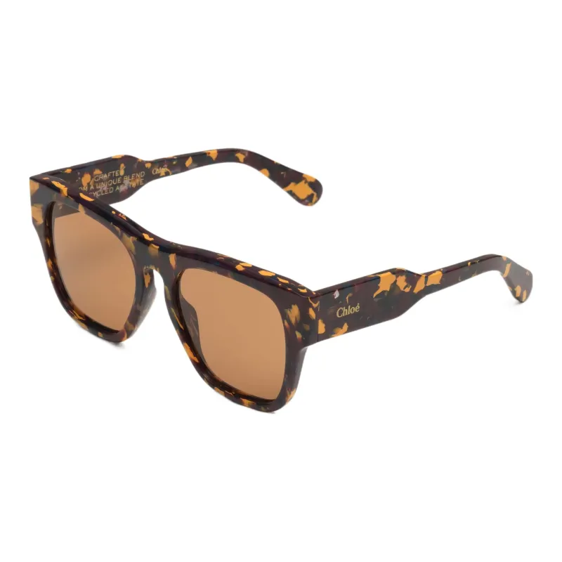 Chloé Sunglasses Unisex Brown-0