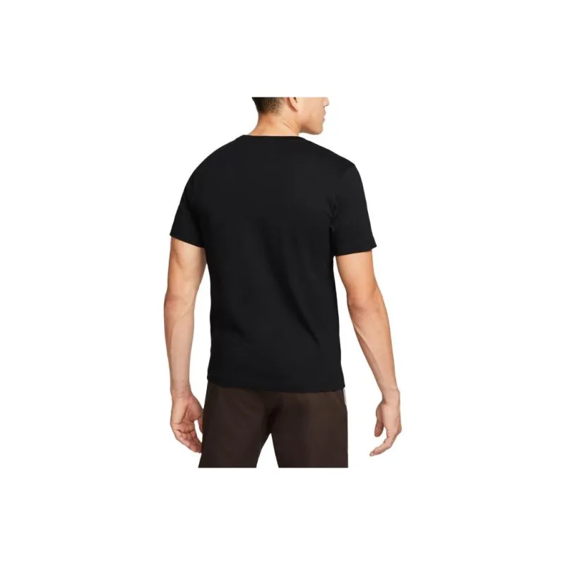 Nike T Shirts Men Black-2