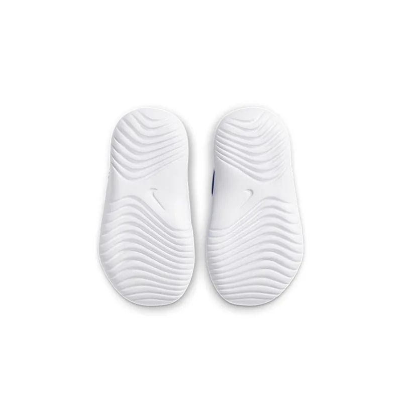 Nike Flex Runner Breathe Cushioning Anti-Slip And Wear-Resistant Low-Top Running Shoes Blue White Infant And Toddler-5