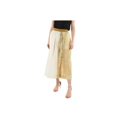 UMA WANG Casual Long Skirts Women's Beige