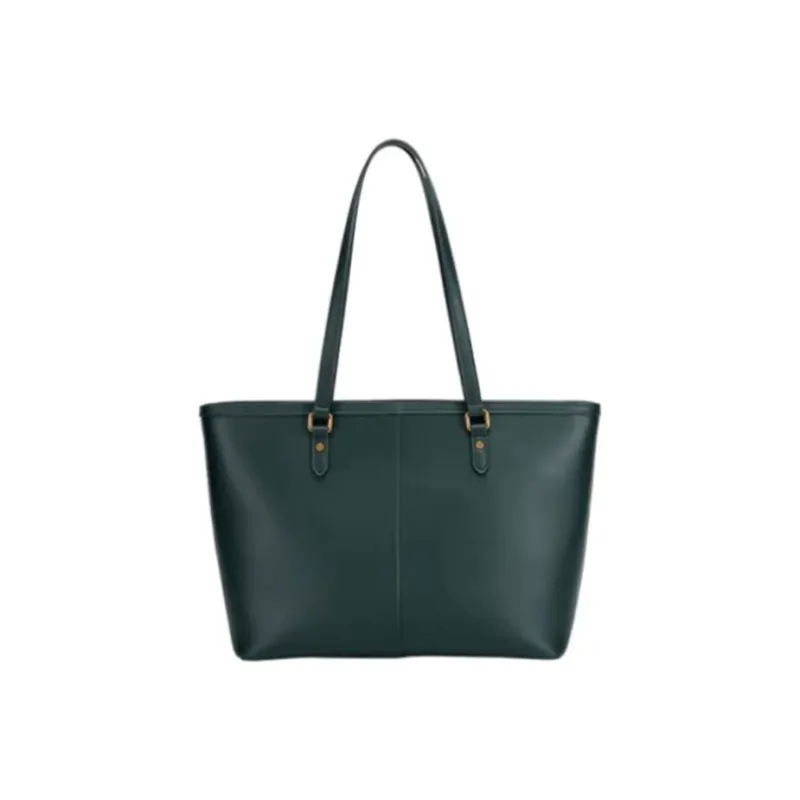 Hush Puppies Cow Leather Tote Bag Shopping Bag Handbag Shoulder Bag Medium Size Women's Brown-11