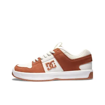 DC Shoes Lynx Zero Skateboard Shoes Unisex White Brown