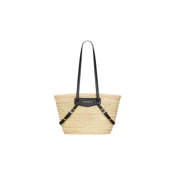 Givenchy Voyou Raffia Basket Bag, Handbag, Shoulder Bag Small Size Women's