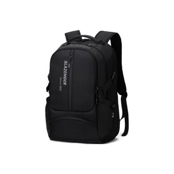 Slazenger Fabric Laptop Backpack Regular Men's Cool Black