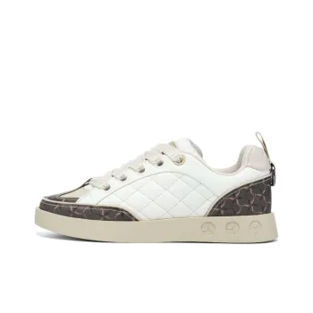 LI-NING 1990 Wind Chimes 2 Low-Top Skateboard Shoes Women's White Umber
