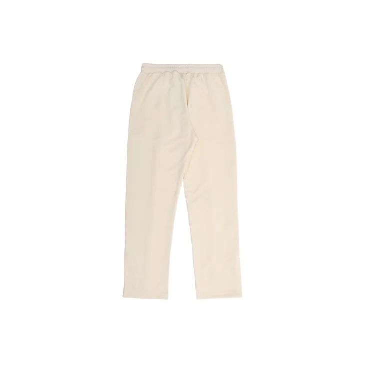 Nerdy Knitted Sweatpants Unisex Beige-1