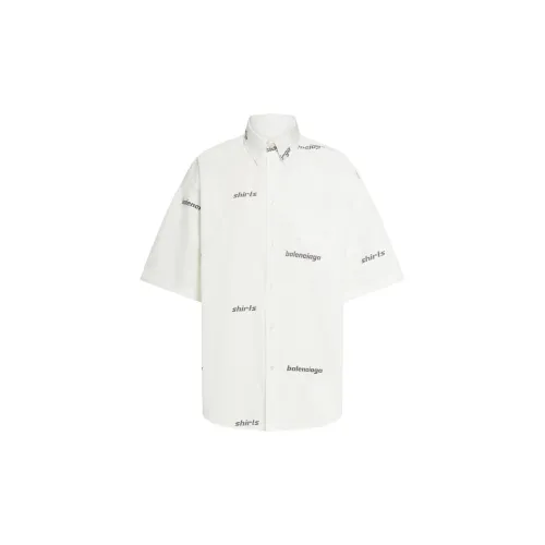 Balenciaga Shirts Men White