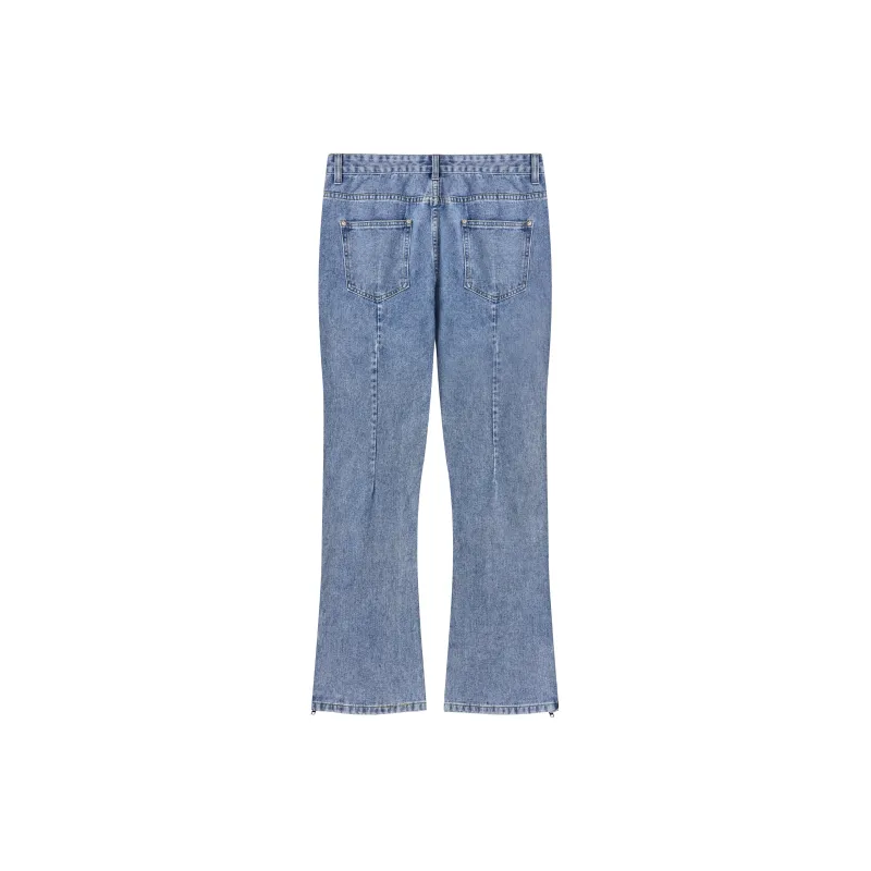HARSH AND CRUEL Jeans Unisex Washed Blue-1
