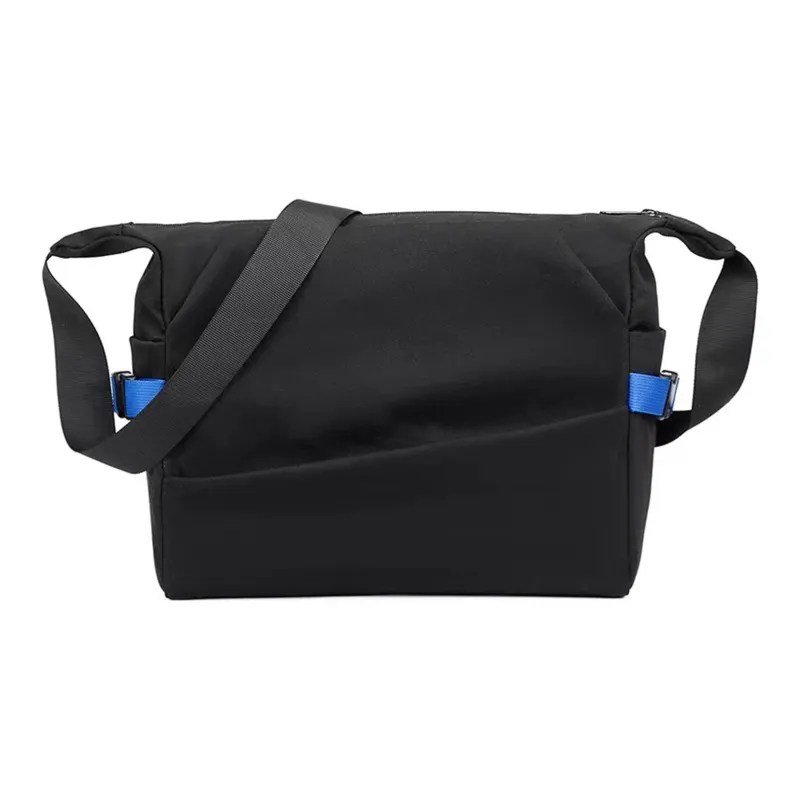 NOMK Oxford Crossbody Bags Tubas Men's White/Black-6