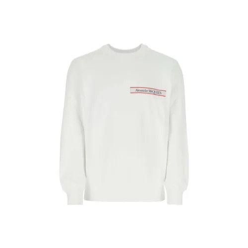 Alexander McQueen Sweatshirts Men White