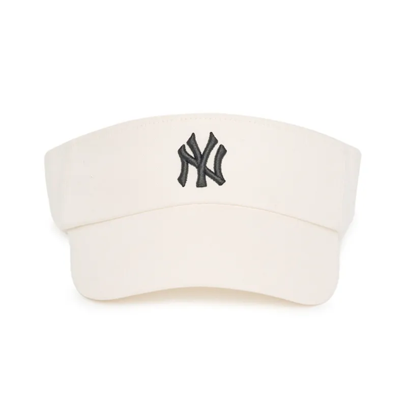 MLB New York Yankees Cotton Sun Protection Hats Men's White-1