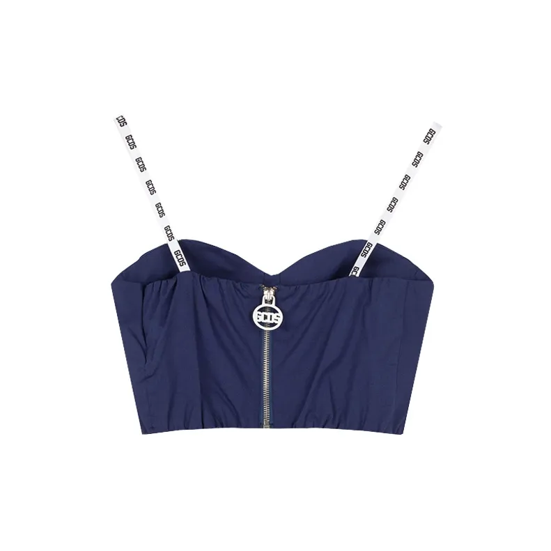 GCDS Tank Tops Women's Blue-1