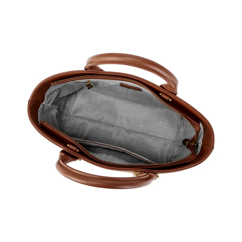 Hush Puppies Cow Leather Cartoon Bag, Handbag, Crossbody Bag Regular Women's Brown-14