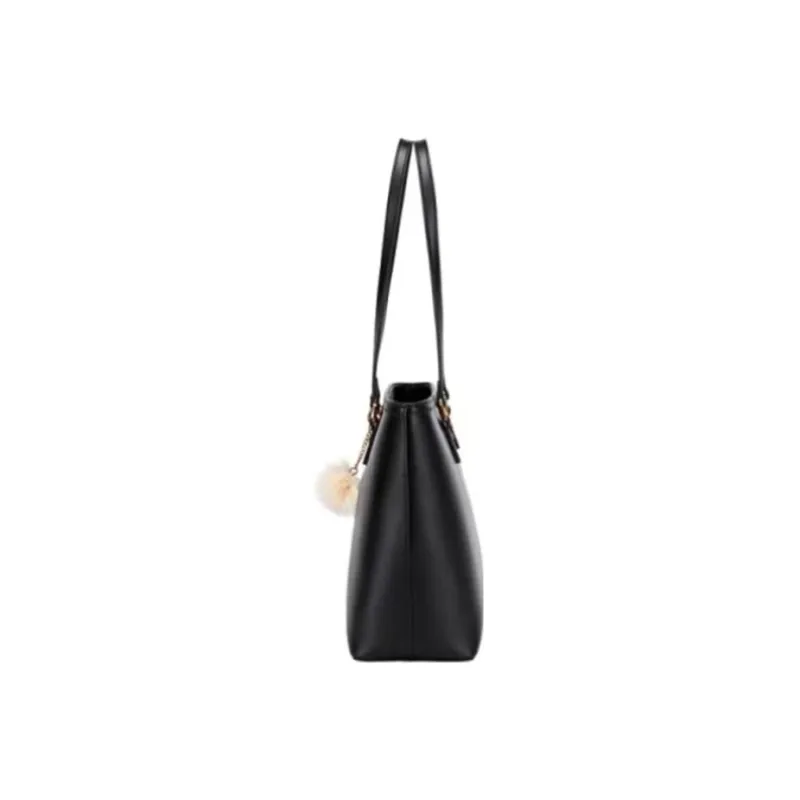 Hush Puppies Cow Leather Tote Bag Shopping Bag Handbag Shoulder Bag Medium Size Women's Brown-7