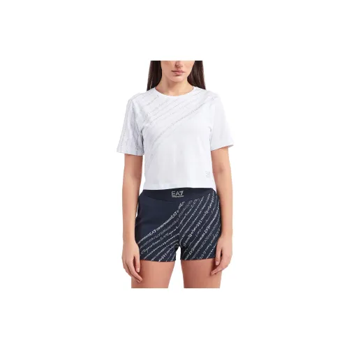 EMPORIO ARMANI Crop Tops Women's White