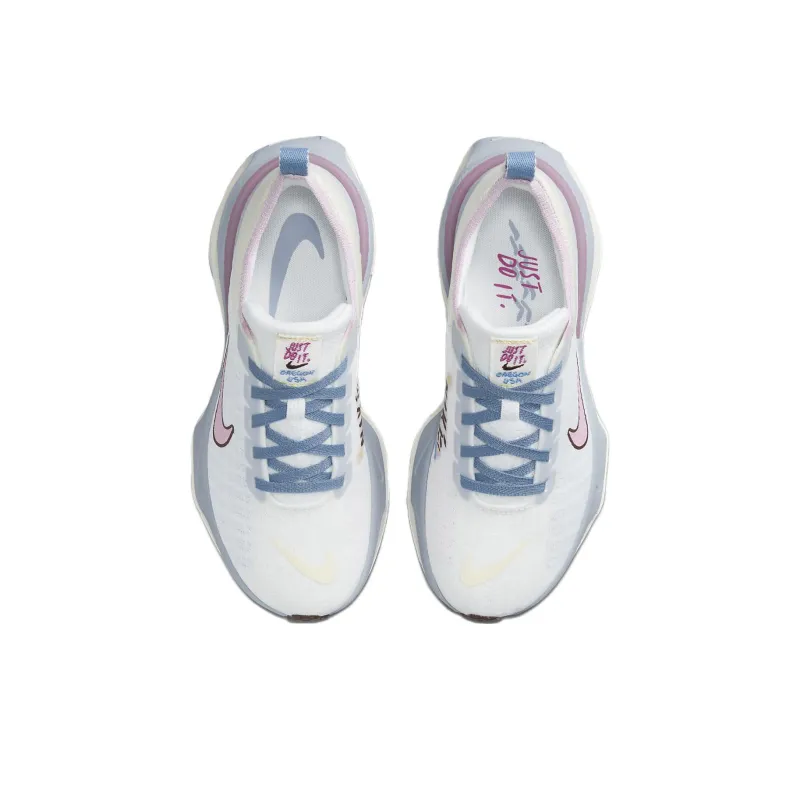Nike ZoomX Invincible Run 3 Blue Whisper Medium Soft Pink Women's-3