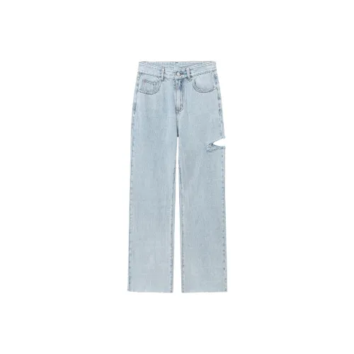 CHUU Jeans Women's Light Blue Denim