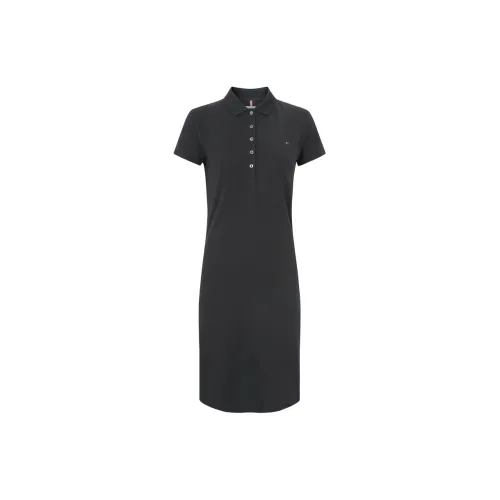 Tommy Hilfiger Short-Sleeved Dresses Women's Black